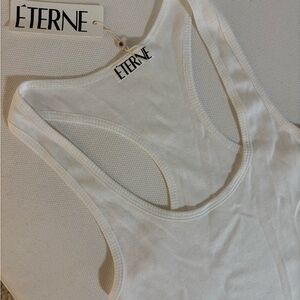 Eterne White Tank Top - NWT